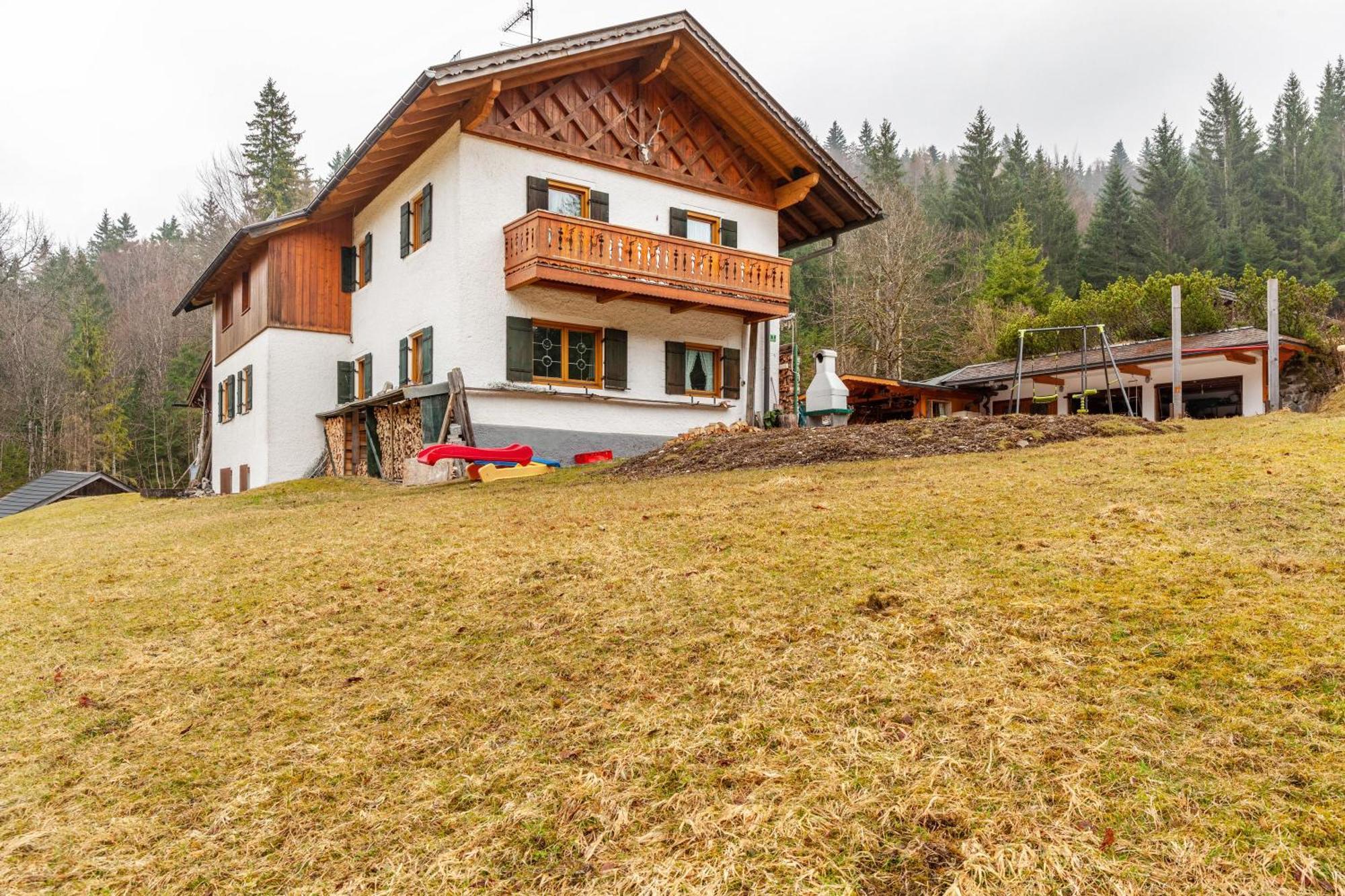 Ferienwohnung Kraus Eibsee Grainau Exterior foto